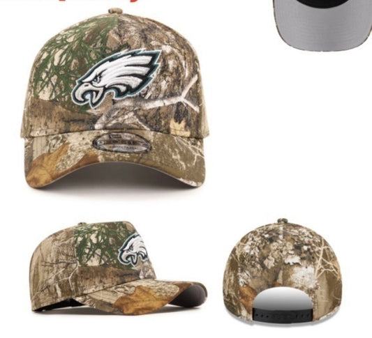 Camouflage  Eagles cap