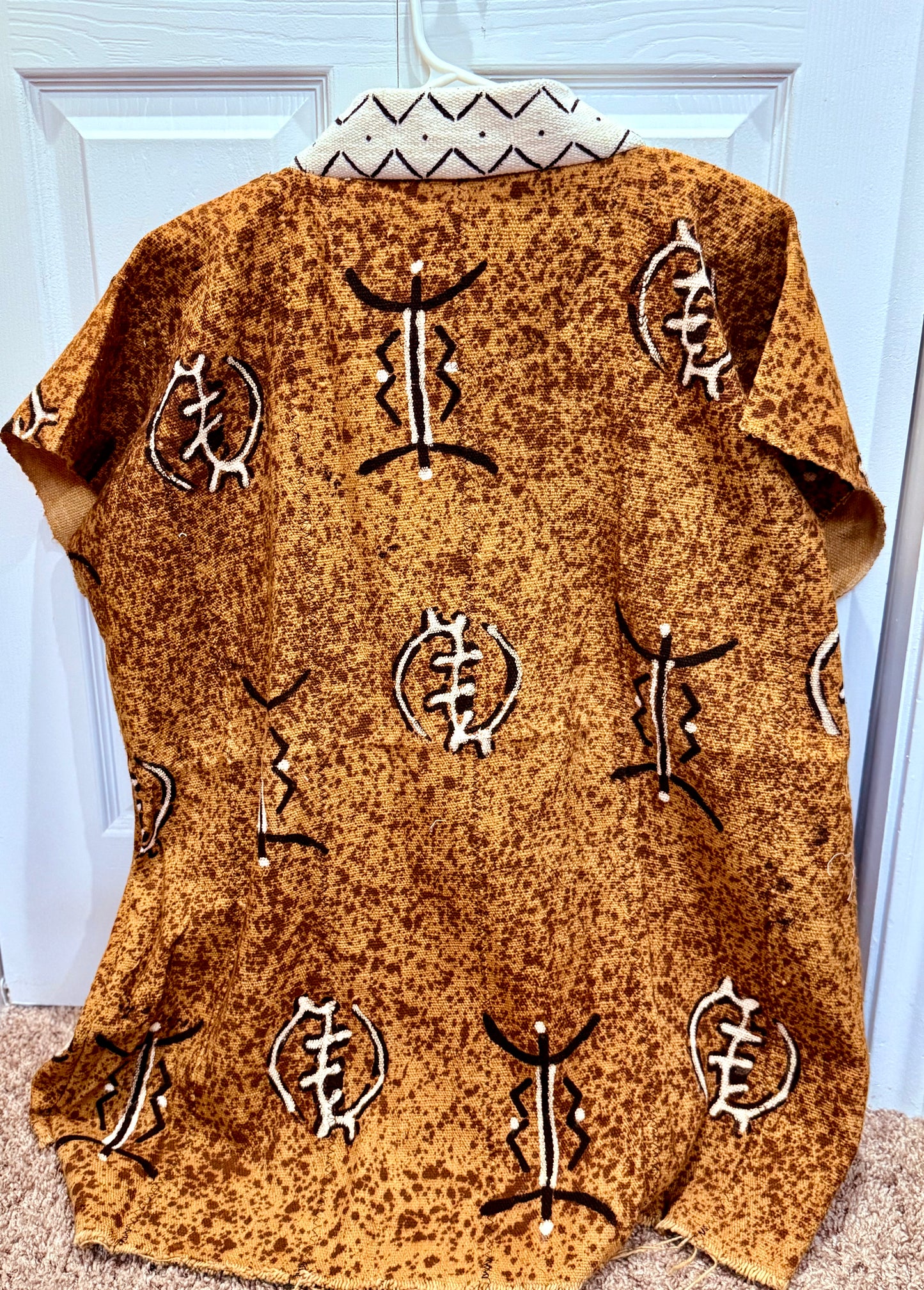 Handcrafted Mudcloth Kimono Vest – Unisex